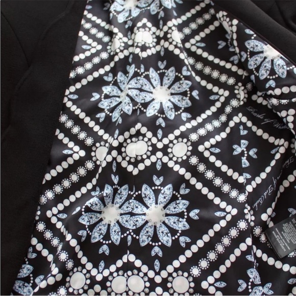 Ted Baker Black Scalloped Blazer size 4 - Picture 8 of 12